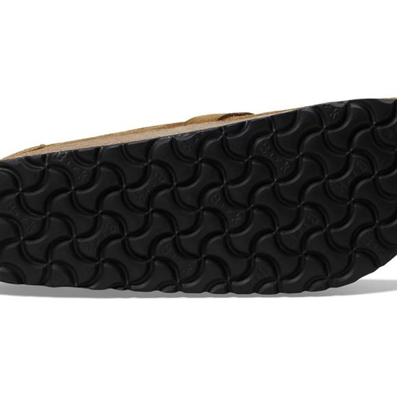 Birkenstock $170 Buckley Shearling Suede Tea Eu Sz 42N US 11 NIB! - Picture 6 of 6